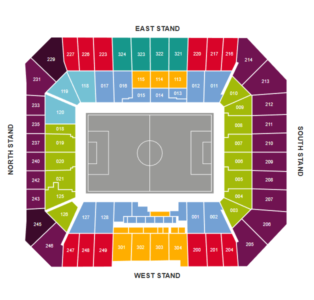 Stadium Map